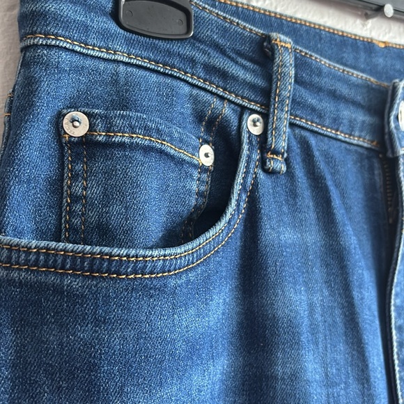 rag & bone Casey Hi-Rise ankle flare color Jinx stretch denim jeans women’s 31 - Picture 5 of 11